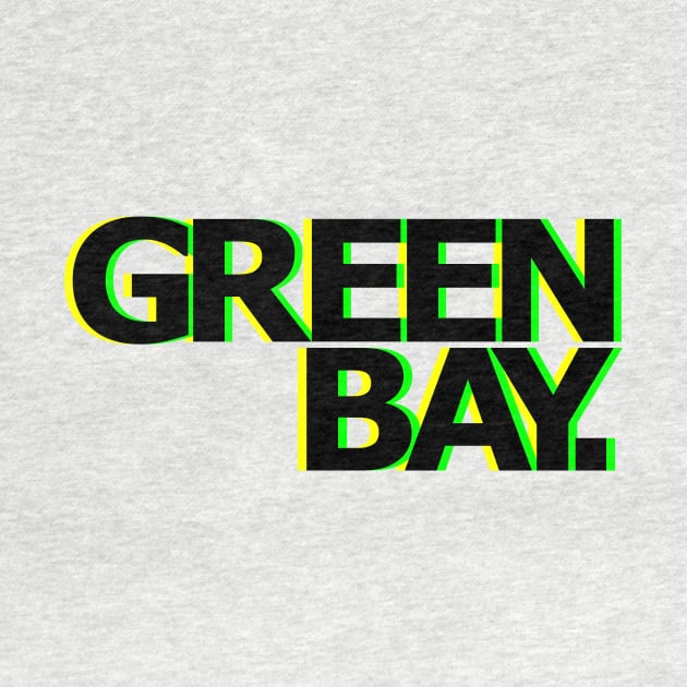 GREEN BAY NEON by qix